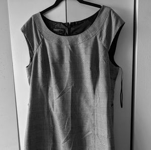 Haring bone sheath dress